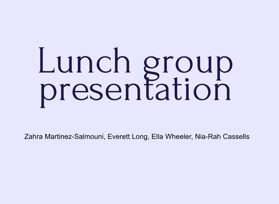 Lunch Enhancement Group